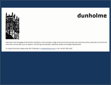 Tablet Screenshot of dunholme.com